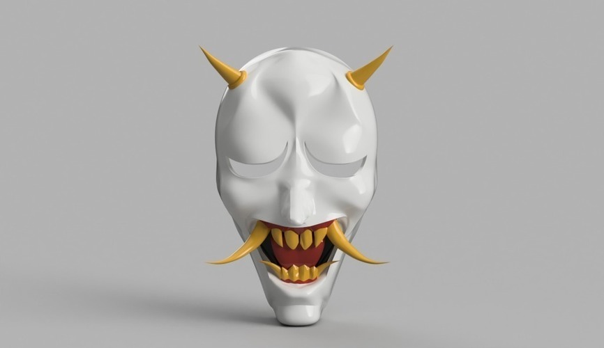 Hannya Mask Rurouni Kenshin (Ninja) 3D Print 129173