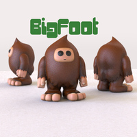Small Squatchy 3D Printing 129208