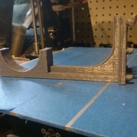 Small Peg Board Filament Reck Bracket 3D Printing 129360