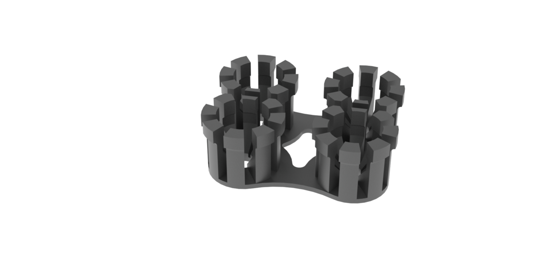 Cable Holder - Wall Mount 3D Print 129857