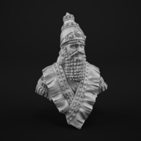 Small A noble Assyrian 3D Printing 129918