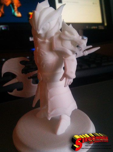 Laika Fire Knight 3,5 inches Tall 3D Print 130006 Laika Fire Knight 3,5 inches Tall 3D Print 130006