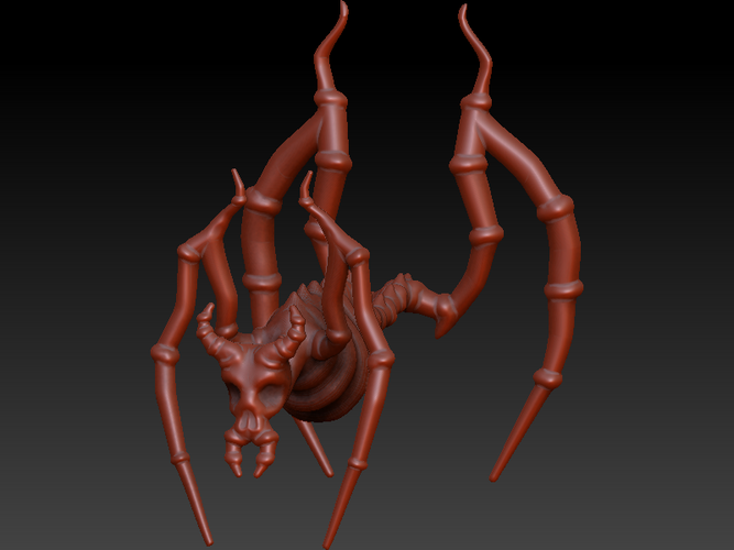 Spider Demon  3D Print 130009