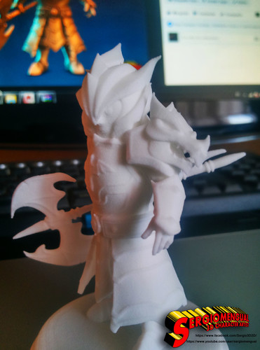 Laika Fire Knight 3,5 inches Tall 3D Print 130011 Laika Fire Knight 3,5 inches Tall 3D Print 130011