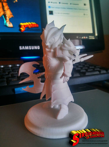 Laika Fire Knight 3,5 inches Tall 3D Print 130012 Laika Fire Knight 3,5 inches Tall 3D Print 130012