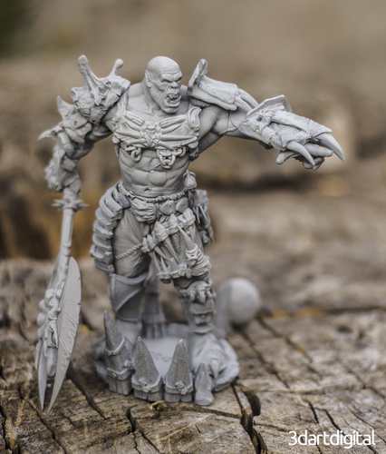 Orc Warlord 3D Print 130384
