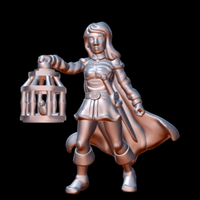 Wenda, Novice Adventurer (28mm/Heroic scale) - Thumbnail 2