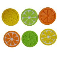 Small Citrus Fruit Slice Coaster 3D Printing 130739