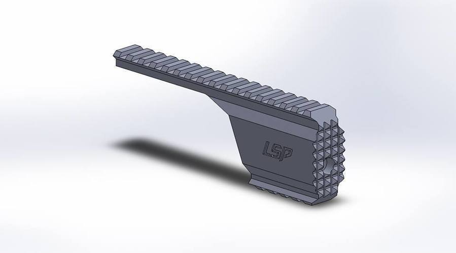 Ghk G5 strike front for carbine version 3D Print 130782 Ghk G5 strike front for carbine version 3D Print 130782
