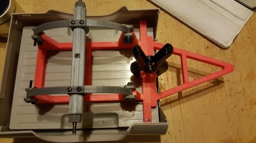 RC4WD Mojave Crawler Scaler Trailer Truck Chassis Trailer Hitch 3D Print 130808 RC4WD Mojave Crawler Scaler Trailer Truck Chassis Trailer Hitch 3D Print 130808