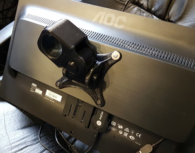 VESA 100  bracket tv monitor 3D Print 131013