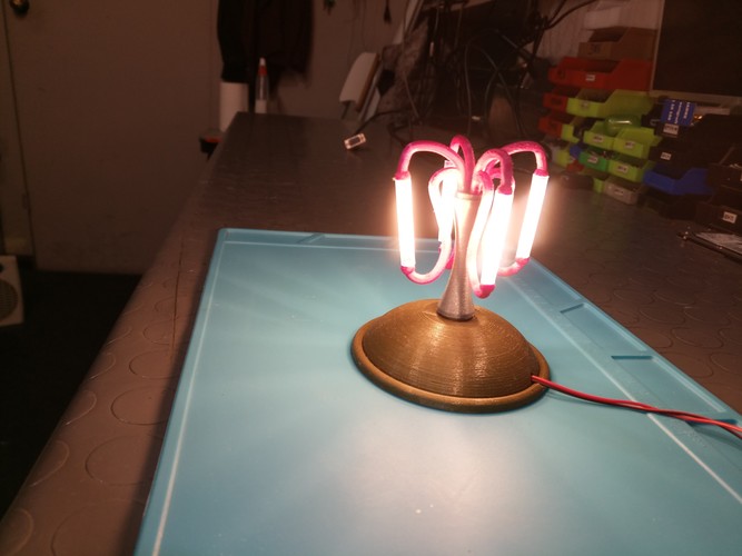 Mini led table lamp 3D Print 131109