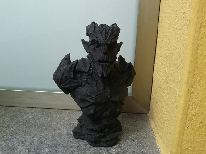 Gargoyle Bust 3D Print 131366