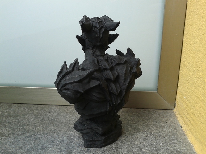 Gargoyle Bust 3D Print 131368