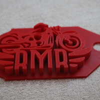 Small Royal Enfield Keychain For Bike Club 3D Printing 131377