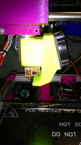 j_head 25mm. Fan with air cool object 3D Print 131394 j_head 25mm. Fan with air cool object 3D Print 131394
