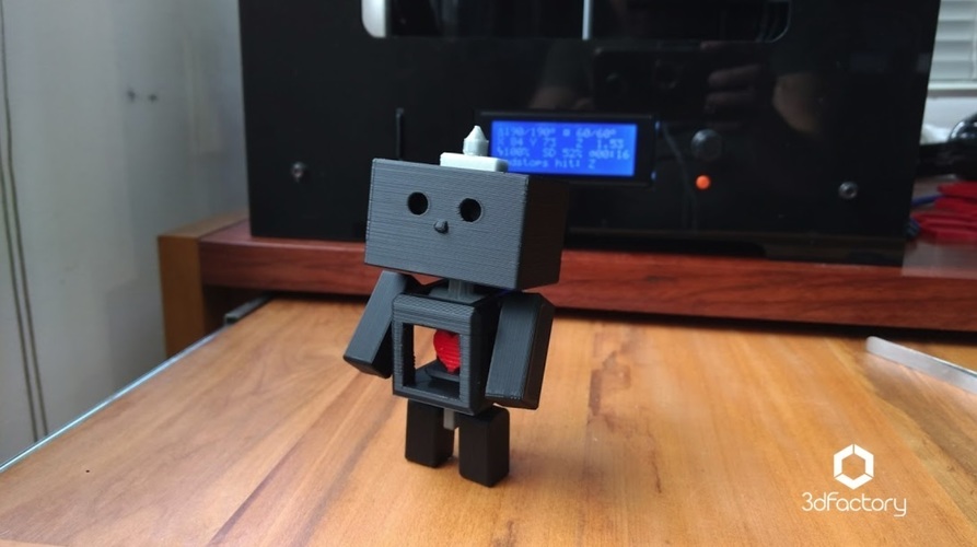3dFactory Mascot  3D Print 131410