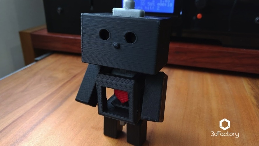 3dFactory Mascot  3D Print 131415