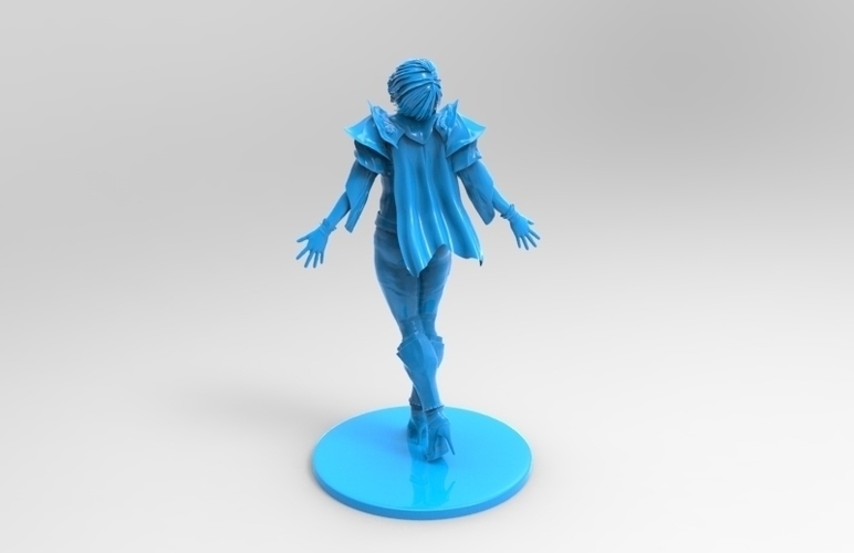 lady warrior 3D Print 131522
