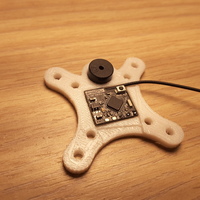 Small  Furious FPV-0121-S FRSKY Adapter Receiver  + Buzzer 9mm 3D Printing 131580