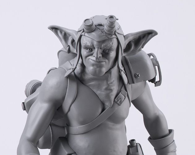 Mechzark, the goblin 3D Print 131681