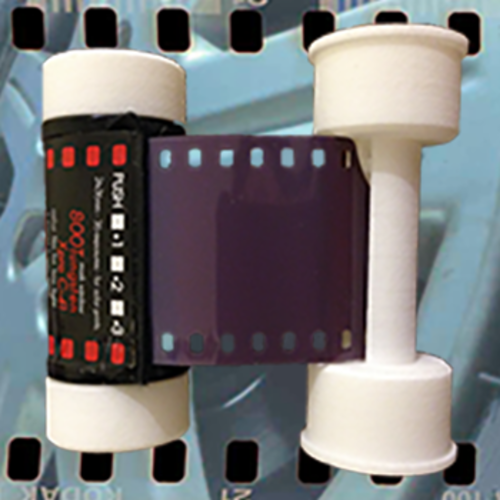 35mm Film to 120 Spool Adapter 3D Print 13170