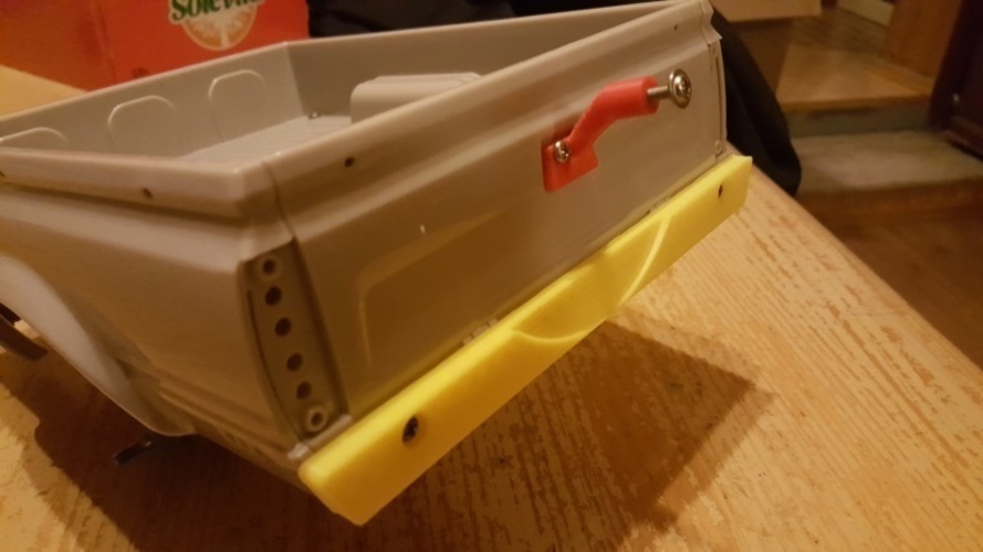 RC4WD Mojave Crawler Scaler Trailer Truck Chassis Trailer Hitch 3D Print 131734 RC4WD Mojave Crawler Scaler Trailer Truck Chassis Trailer Hitch 3D Print 131734