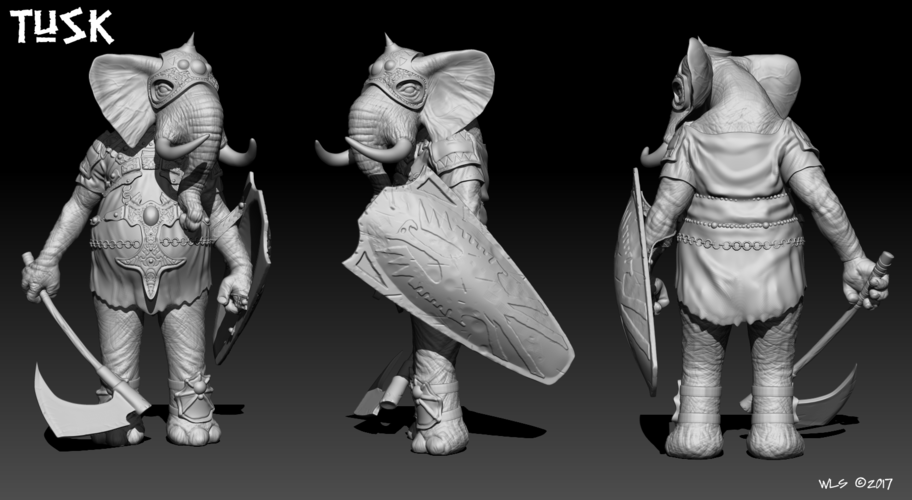 Tusk 3D Print 131737 Tusk 3D Print 131737