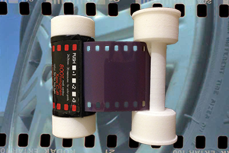 120 Takeup Spool for 35mm Film 3D Print 13174