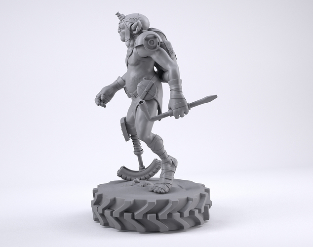 Mechzark, the goblin 3D Print 131750