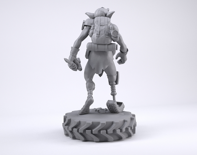 Mechzark, the goblin 3D Print 131751