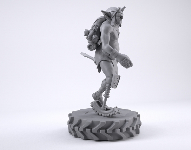 Mechzark, the goblin 3D Print 131752