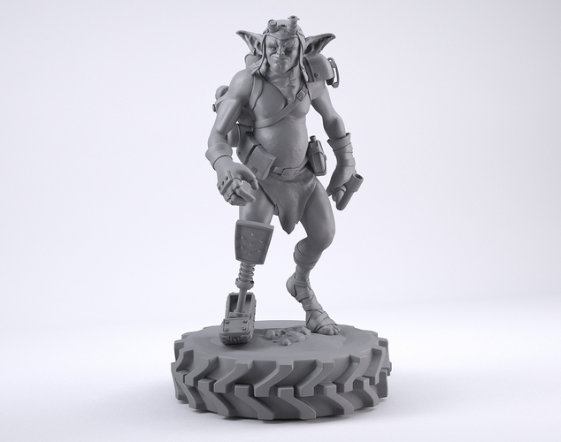 Mechzark, the goblin 3D Print 131753