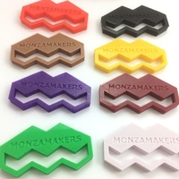 Small MonzaMakers Keychain 3D Printing 131791