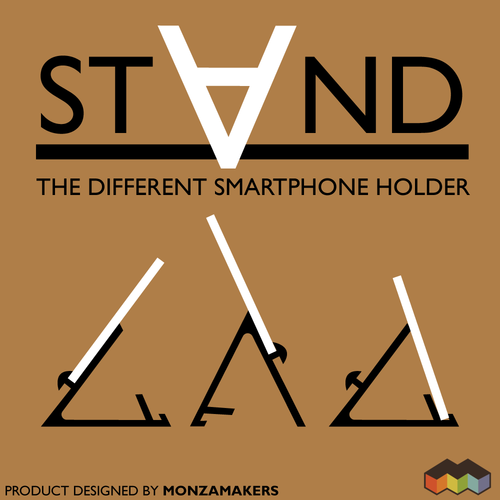 STAND: the different smartphone holder 3D Print 131812