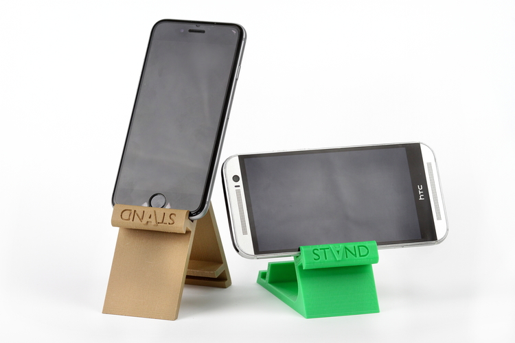 STAND: the different smartphone holder 3D Print 131833
