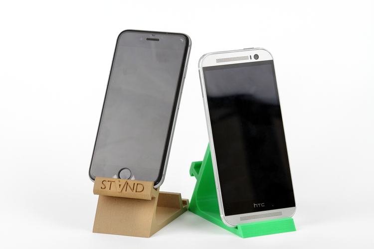 STAND: the different smartphone holder 3D Print 131837