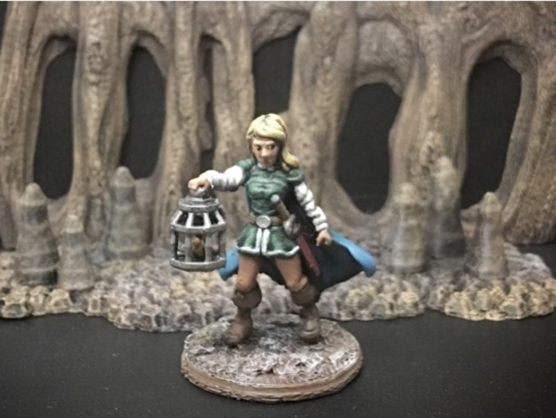 Wenda, Novice Adventurer (28mm/Heroic scale)