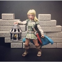 Wenda, Novice Adventurer (28mm/Heroic scale) - Thumbnail 4