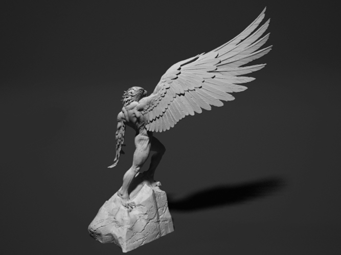 Garuda 3D Print 132128