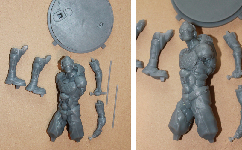 Timber Wolf   3D Print 132196