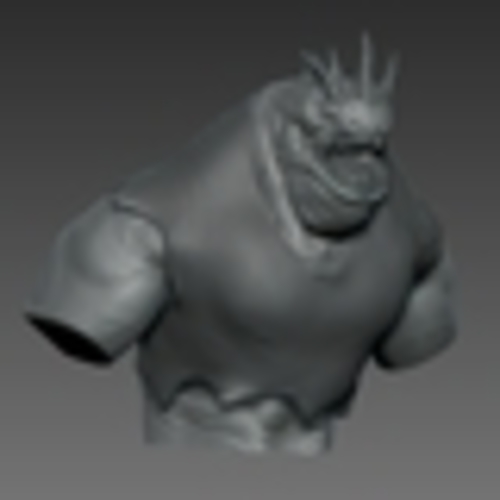  Atlas Creature  3D Print 132351