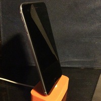 Small Iphone Charging Dock  3D Printing 132353