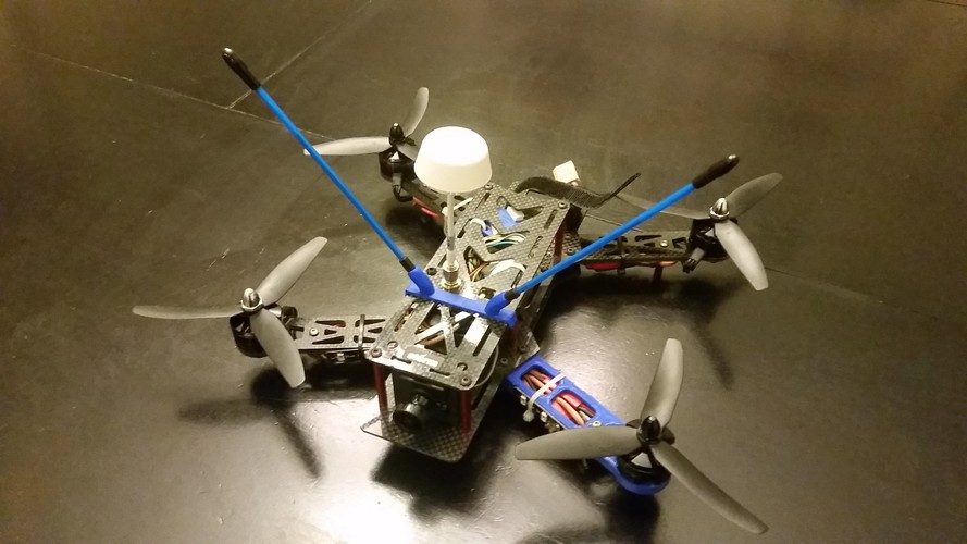 Storm Racing Drone antenna mounting system 3D Print 13248