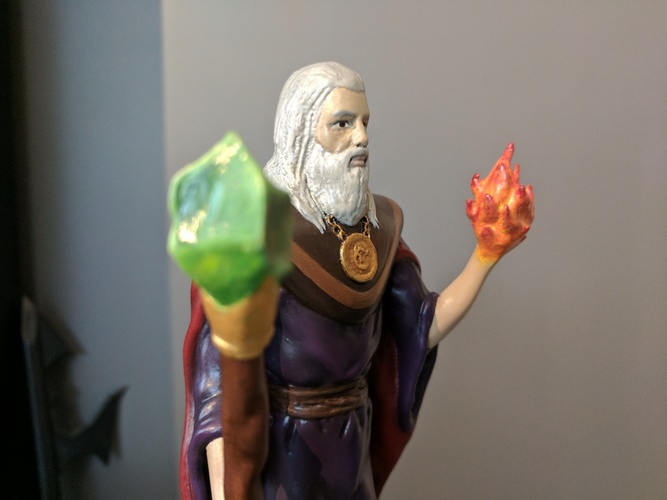 Lord Kavra - Prints With No Supports! - Original Mage Character 3D Print 132902