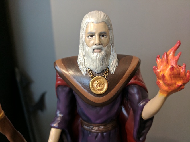 Lord Kavra - Prints With No Supports! - Original Mage Character 3D Print 132906