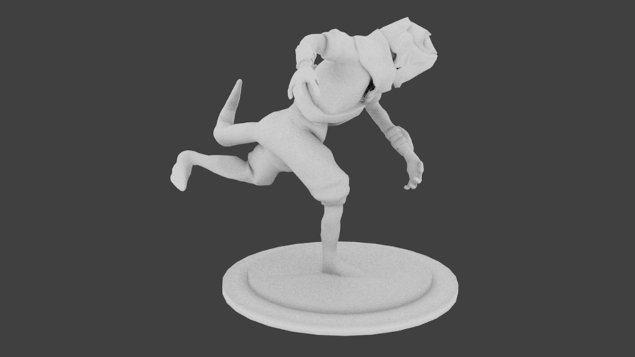 Lizard Rouge Runner 3D Print 132934