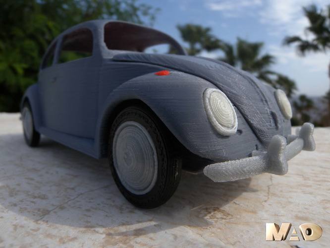 Small German Car Model 3D Print 13325