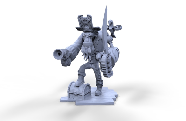 Captain Abe of the Future 3D Print 133255
