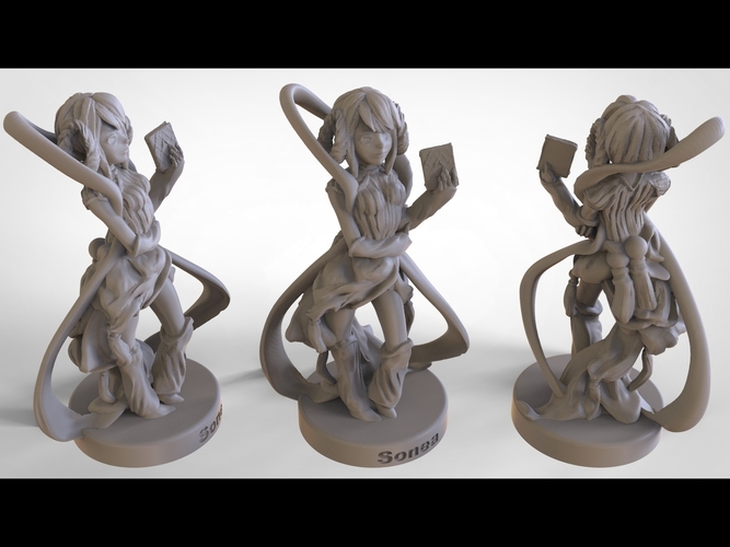 Keeper of the Celestial Archives: Sonea 3D Print 133412